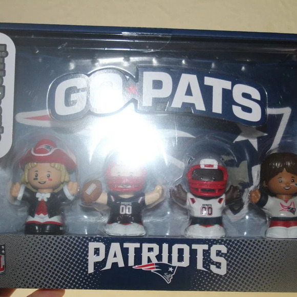 Fisher-Price Little People New England Patriots Figures Series 1 Brand New - Picture 4 of 16